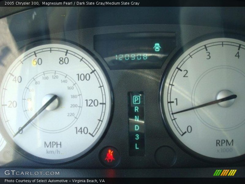 Magnesium Pearl / Dark Slate Gray/Medium Slate Gray 2005 Chrysler 300