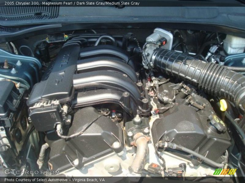 Magnesium Pearl / Dark Slate Gray/Medium Slate Gray 2005 Chrysler 300