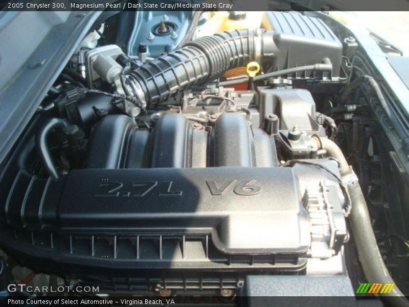 Magnesium Pearl / Dark Slate Gray/Medium Slate Gray 2005 Chrysler 300
