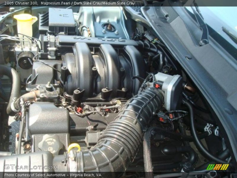 Magnesium Pearl / Dark Slate Gray/Medium Slate Gray 2005 Chrysler 300
