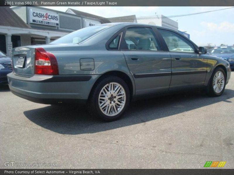 Platinum Green Metallic / Taupe/Light Taupe 2001 Volvo S80 T6