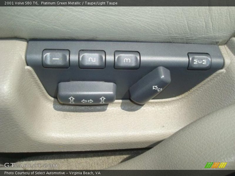 Platinum Green Metallic / Taupe/Light Taupe 2001 Volvo S80 T6