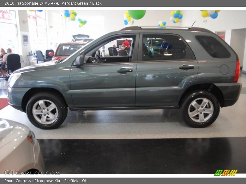 Verdant Green / Black 2010 Kia Sportage LX V6 4x4