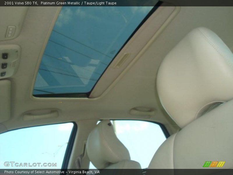 Platinum Green Metallic / Taupe/Light Taupe 2001 Volvo S80 T6