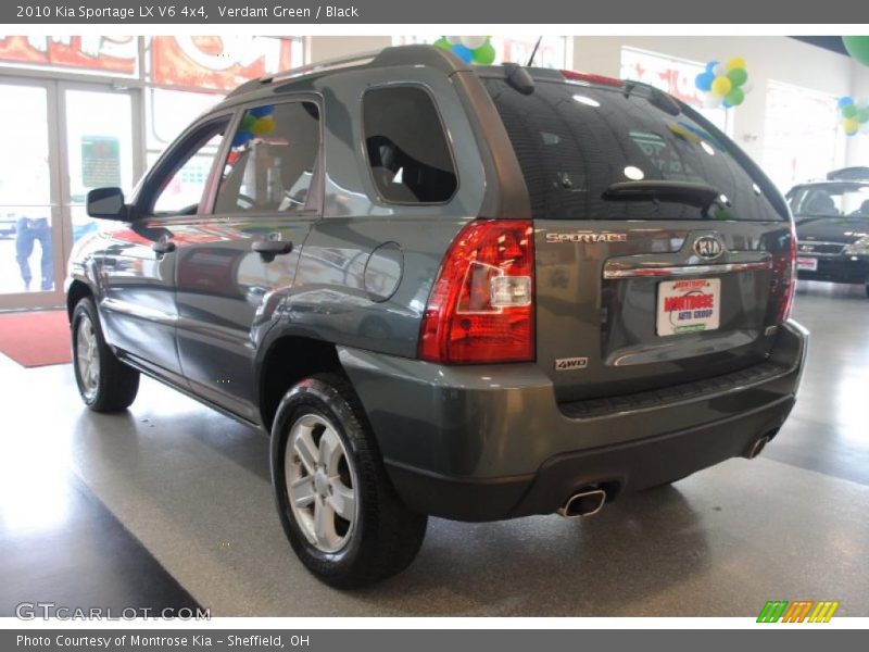 Verdant Green / Black 2010 Kia Sportage LX V6 4x4