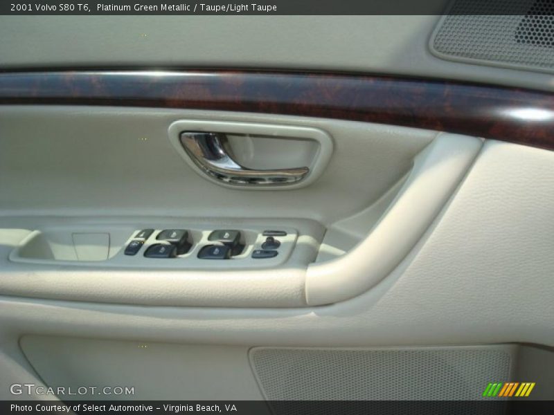 Platinum Green Metallic / Taupe/Light Taupe 2001 Volvo S80 T6