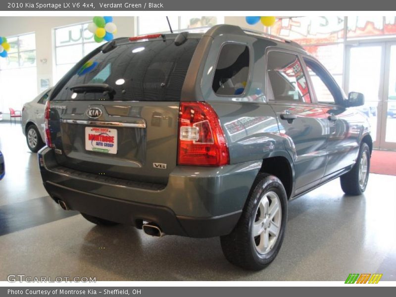 Verdant Green / Black 2010 Kia Sportage LX V6 4x4