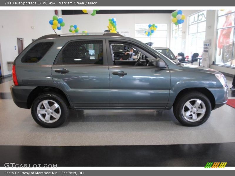 Verdant Green / Black 2010 Kia Sportage LX V6 4x4