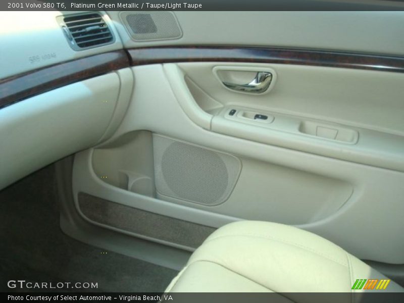 Platinum Green Metallic / Taupe/Light Taupe 2001 Volvo S80 T6