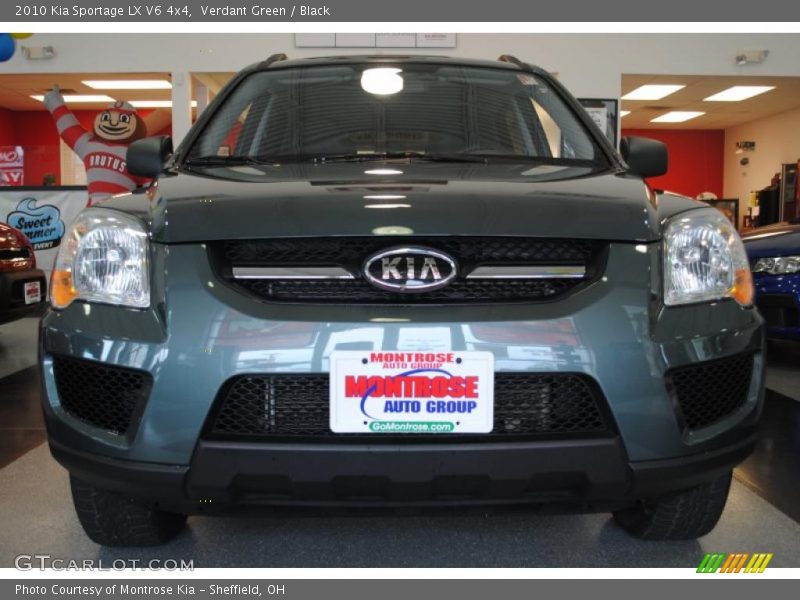 Verdant Green / Black 2010 Kia Sportage LX V6 4x4
