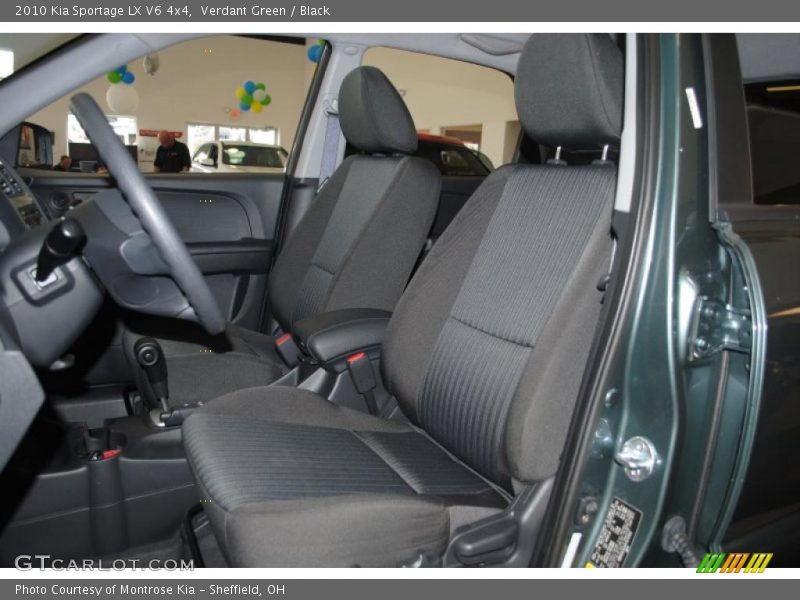 Verdant Green / Black 2010 Kia Sportage LX V6 4x4