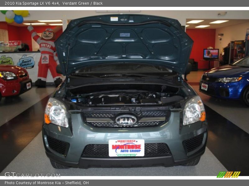 Verdant Green / Black 2010 Kia Sportage LX V6 4x4