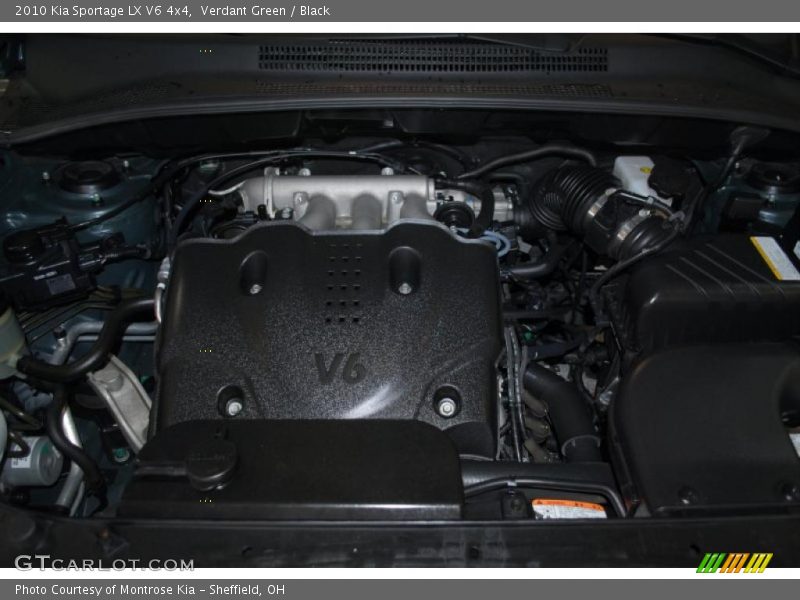 Verdant Green / Black 2010 Kia Sportage LX V6 4x4