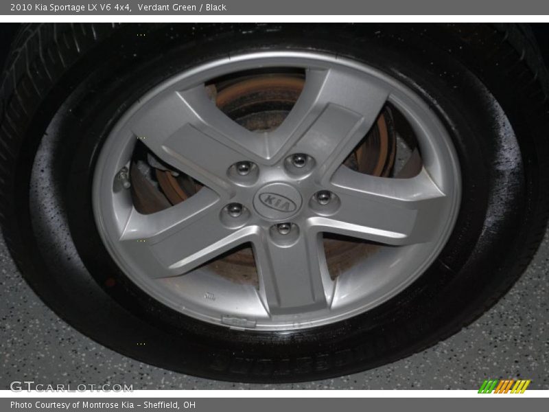 Verdant Green / Black 2010 Kia Sportage LX V6 4x4