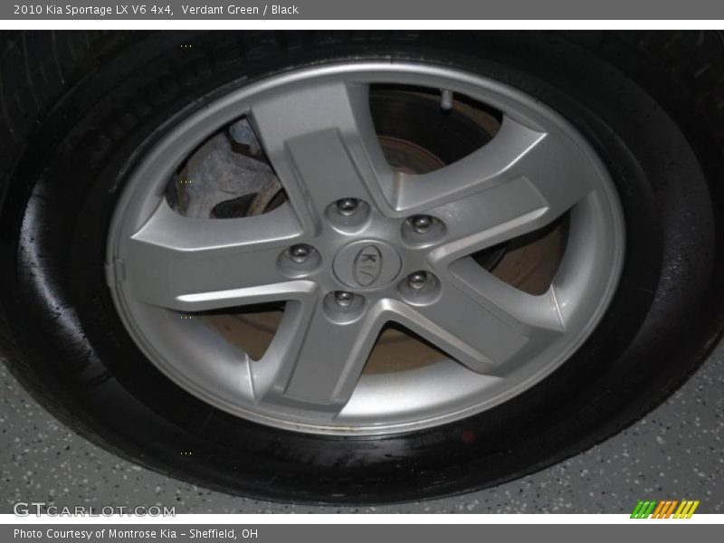 Verdant Green / Black 2010 Kia Sportage LX V6 4x4