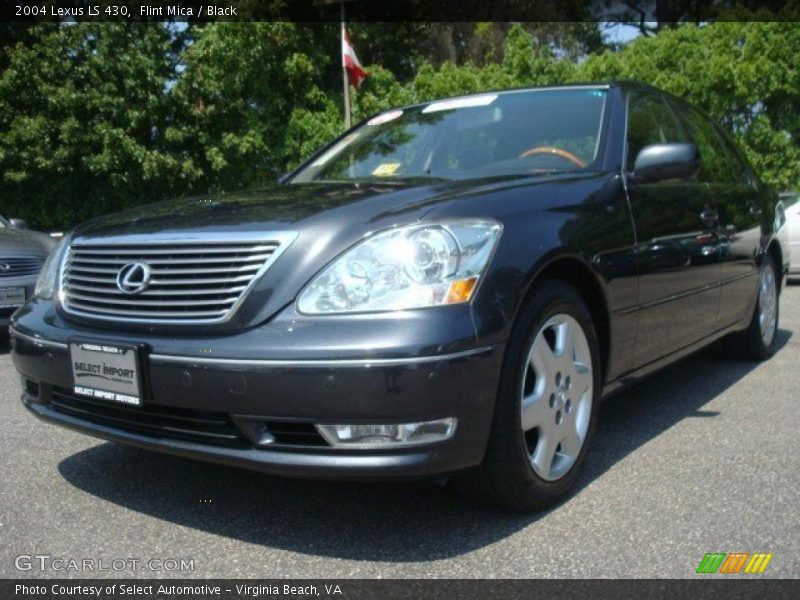 Flint Mica / Black 2004 Lexus LS 430