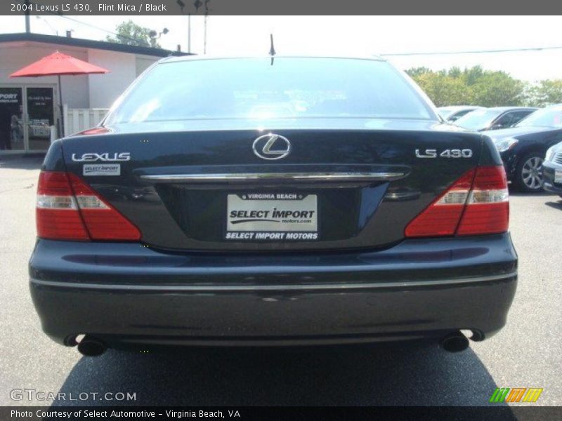 Flint Mica / Black 2004 Lexus LS 430