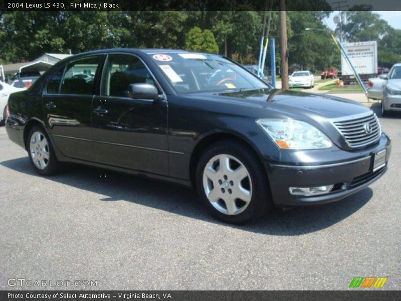 Flint Mica / Black 2004 Lexus LS 430
