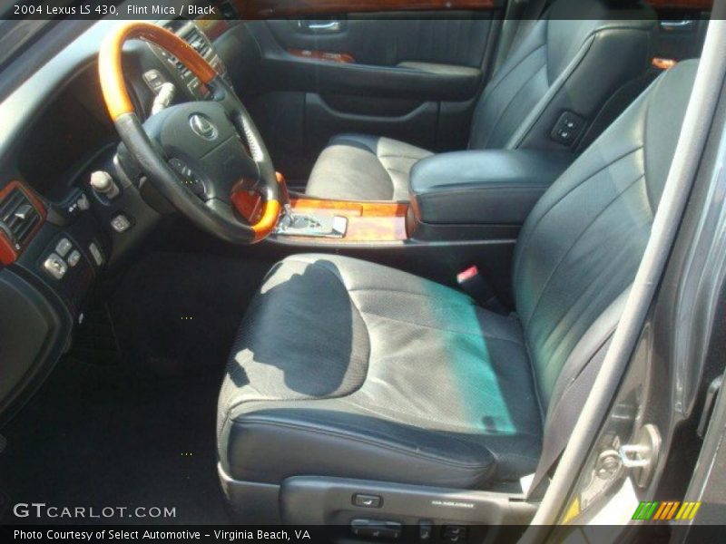 Flint Mica / Black 2004 Lexus LS 430