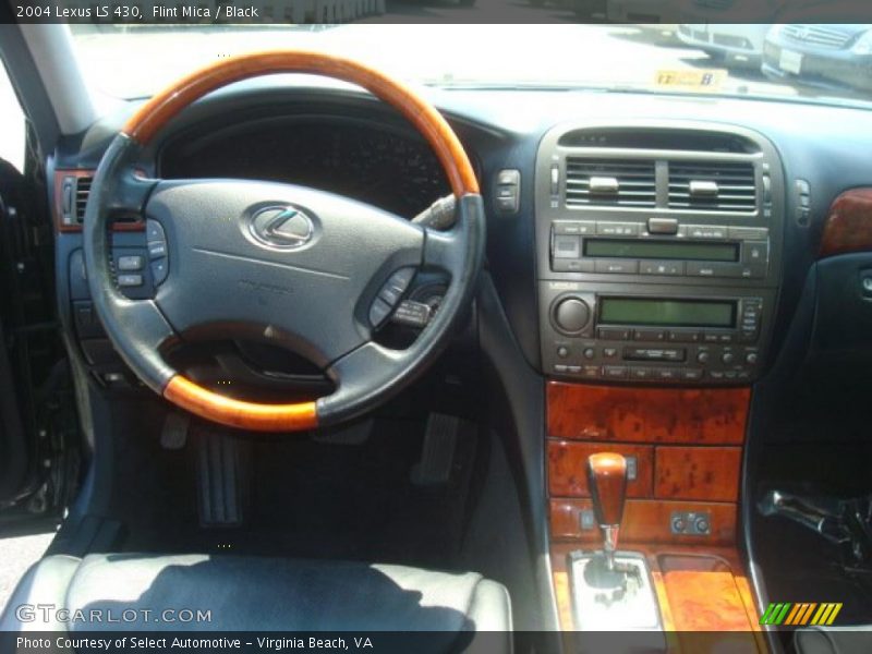 Flint Mica / Black 2004 Lexus LS 430