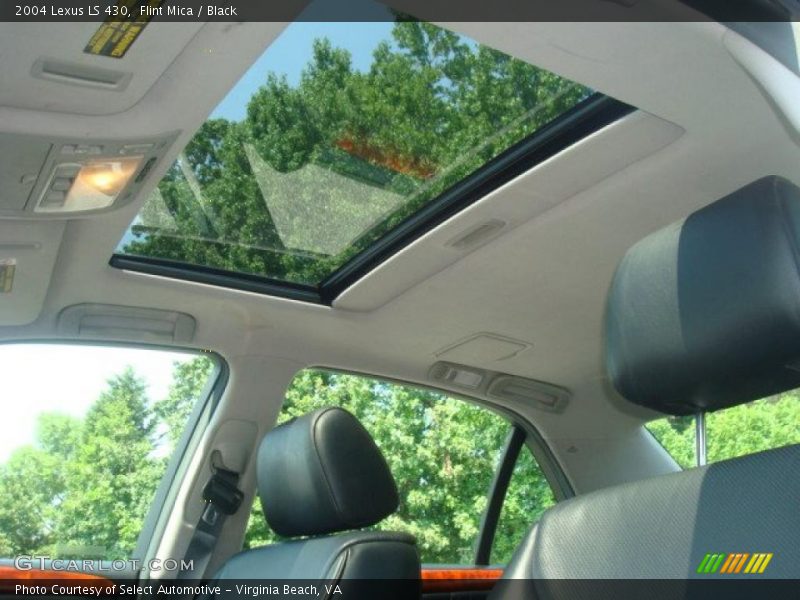 Flint Mica / Black 2004 Lexus LS 430