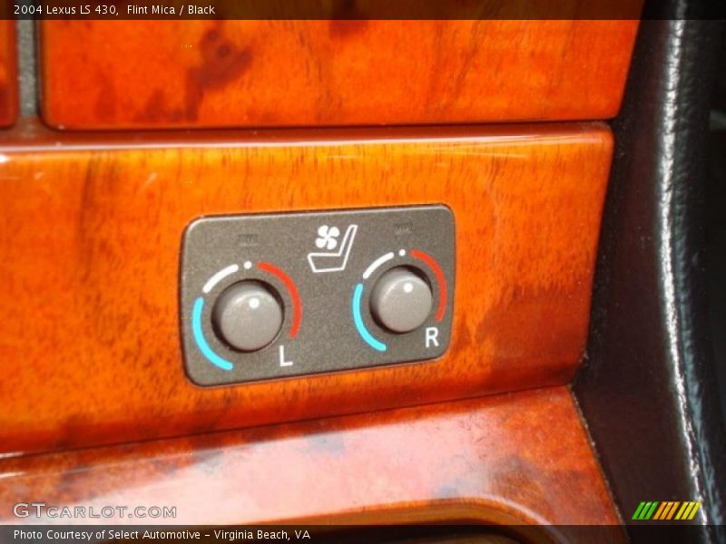 Flint Mica / Black 2004 Lexus LS 430