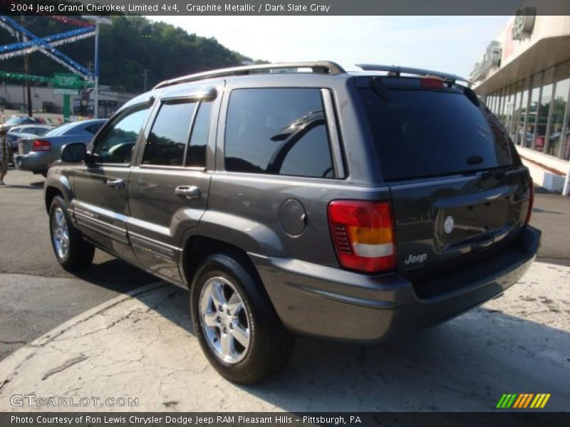 Graphite Metallic / Dark Slate Gray 2004 Jeep Grand Cherokee Limited 4x4