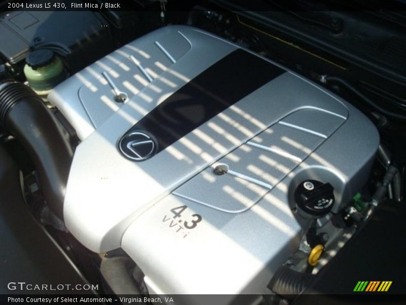 Flint Mica / Black 2004 Lexus LS 430