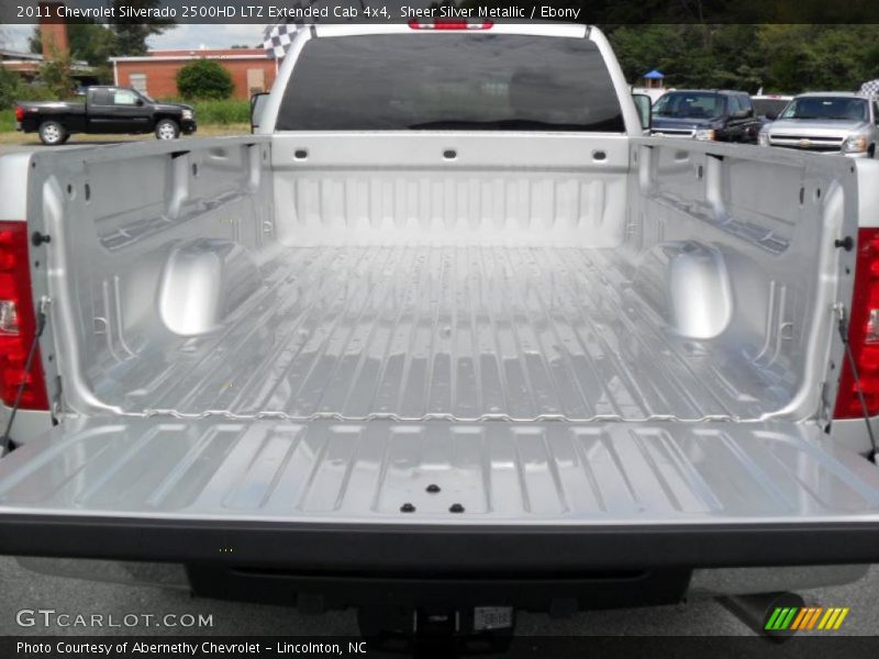 Sheer Silver Metallic / Ebony 2011 Chevrolet Silverado 2500HD LTZ Extended Cab 4x4