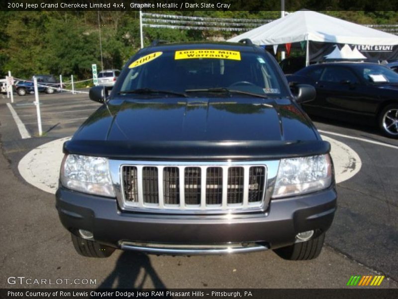 Graphite Metallic / Dark Slate Gray 2004 Jeep Grand Cherokee Limited 4x4