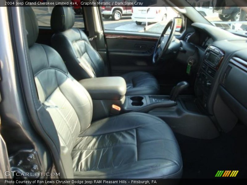 Graphite Metallic / Dark Slate Gray 2004 Jeep Grand Cherokee Limited 4x4