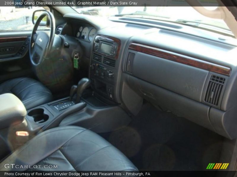 Graphite Metallic / Dark Slate Gray 2004 Jeep Grand Cherokee Limited 4x4
