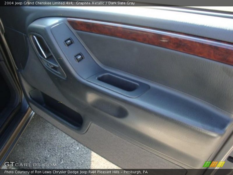 Graphite Metallic / Dark Slate Gray 2004 Jeep Grand Cherokee Limited 4x4