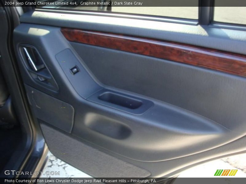 Graphite Metallic / Dark Slate Gray 2004 Jeep Grand Cherokee Limited 4x4