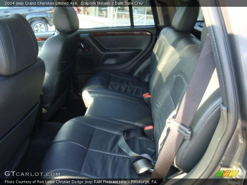 Graphite Metallic / Dark Slate Gray 2004 Jeep Grand Cherokee Limited 4x4