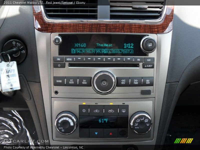 Red Jewel Tintcoat / Ebony 2011 Chevrolet Malibu LTZ