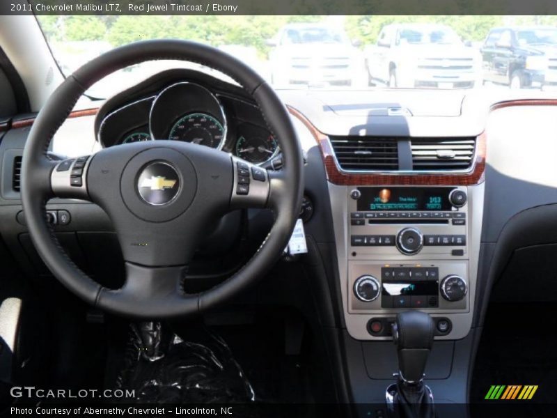 Red Jewel Tintcoat / Ebony 2011 Chevrolet Malibu LTZ