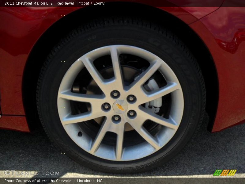 Red Jewel Tintcoat / Ebony 2011 Chevrolet Malibu LTZ