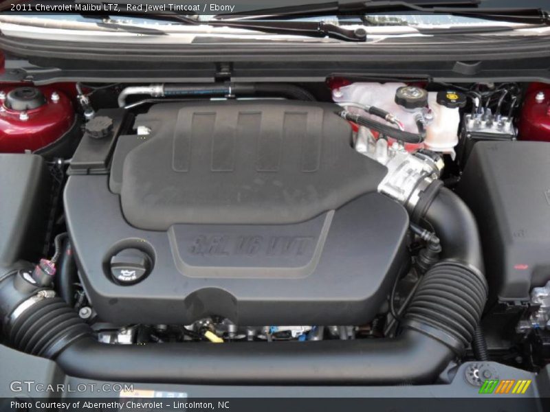 Red Jewel Tintcoat / Ebony 2011 Chevrolet Malibu LTZ
