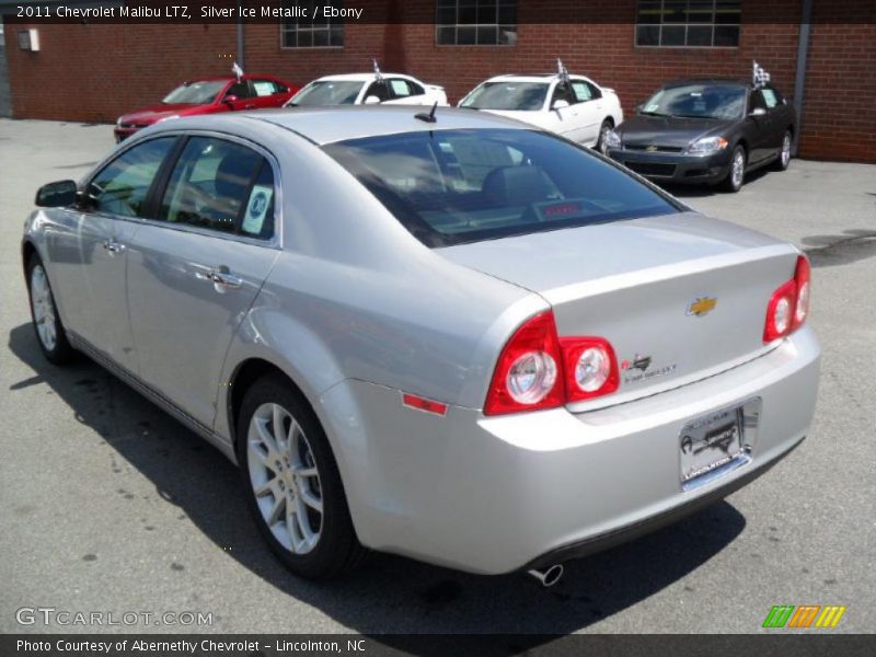 Silver Ice Metallic / Ebony 2011 Chevrolet Malibu LTZ