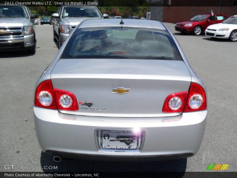 Silver Ice Metallic / Ebony 2011 Chevrolet Malibu LTZ
