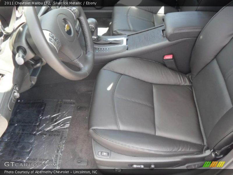 Silver Ice Metallic / Ebony 2011 Chevrolet Malibu LTZ