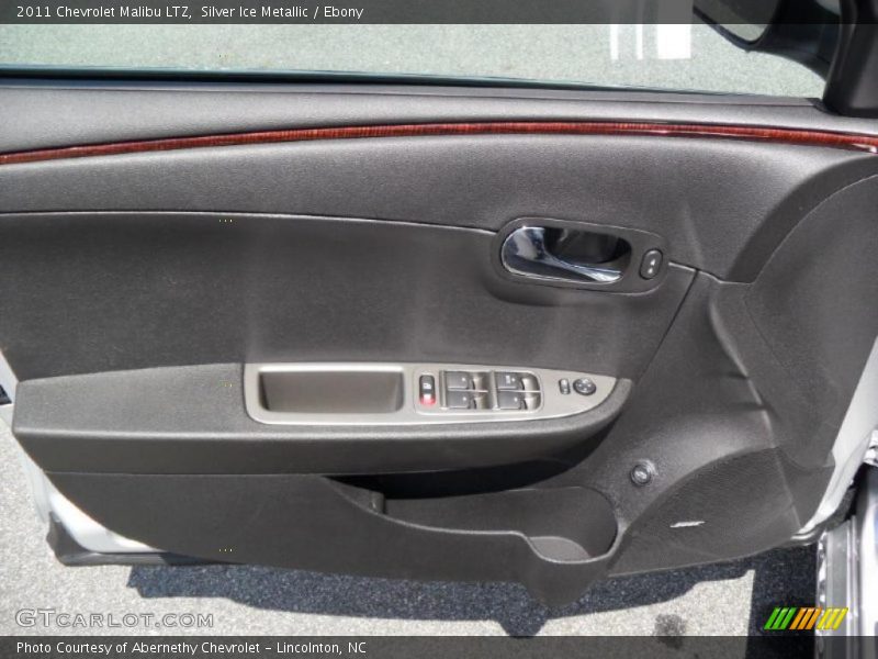 Silver Ice Metallic / Ebony 2011 Chevrolet Malibu LTZ