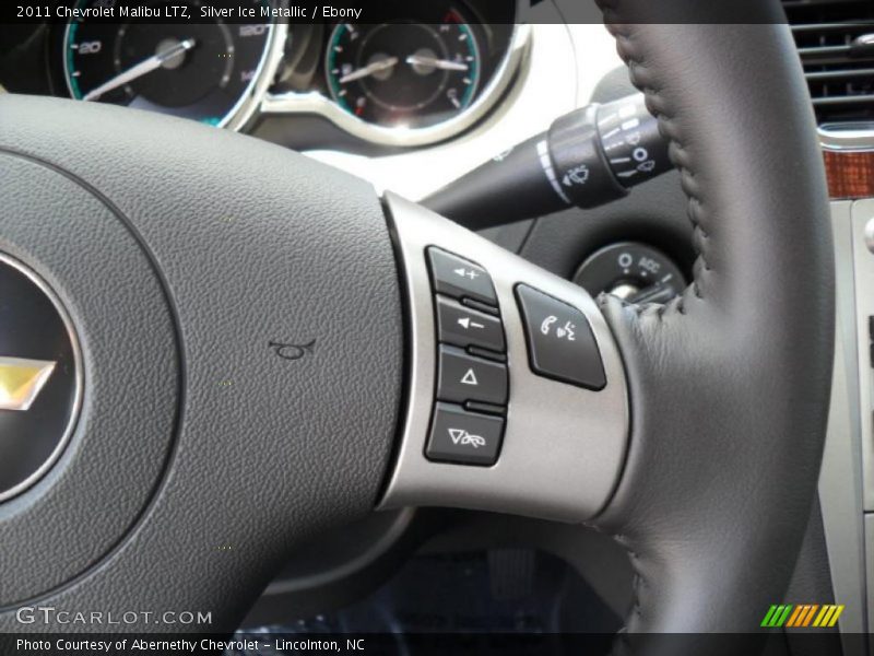 Silver Ice Metallic / Ebony 2011 Chevrolet Malibu LTZ