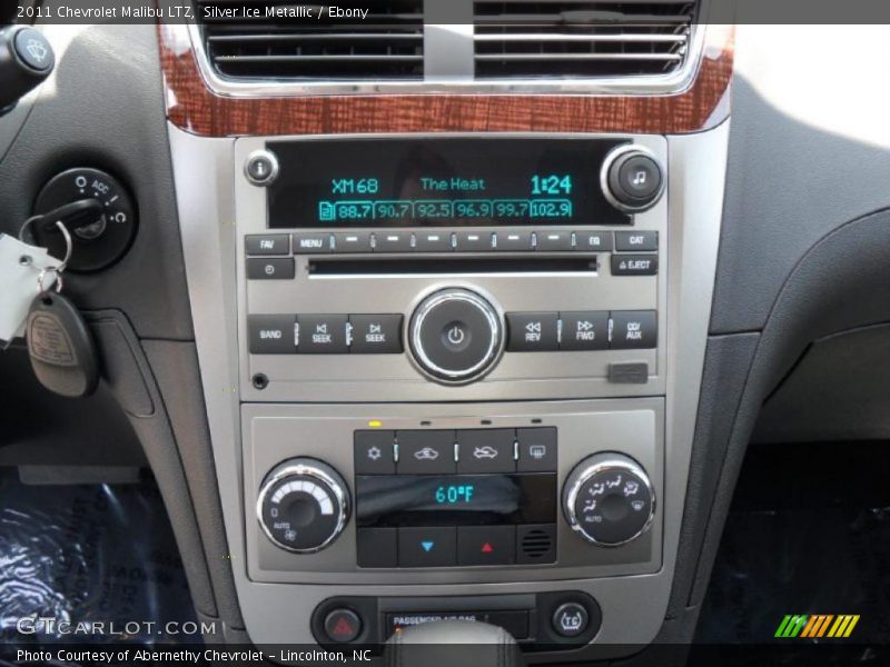 Silver Ice Metallic / Ebony 2011 Chevrolet Malibu LTZ
