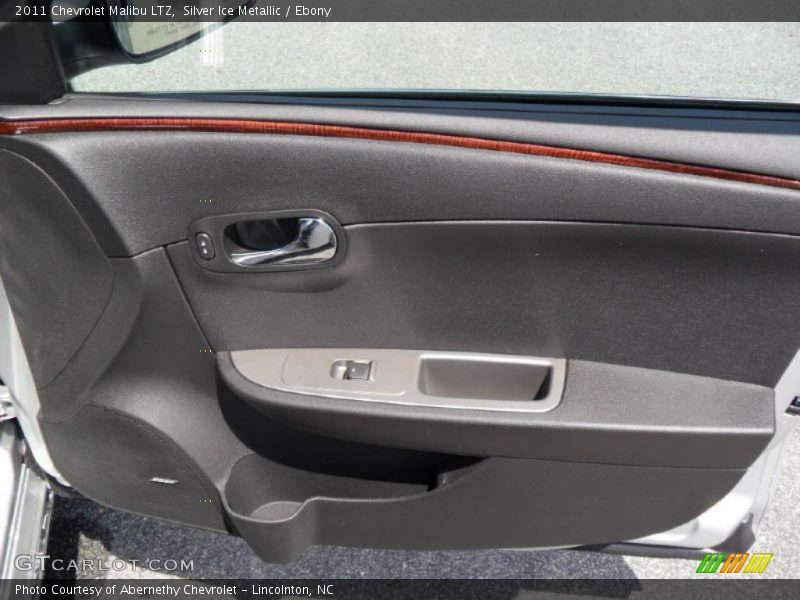 Silver Ice Metallic / Ebony 2011 Chevrolet Malibu LTZ