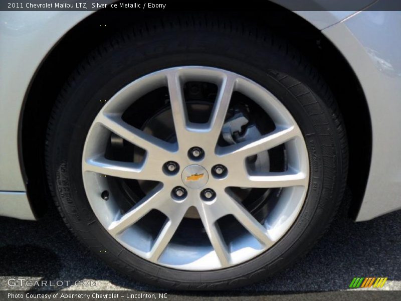 Silver Ice Metallic / Ebony 2011 Chevrolet Malibu LTZ