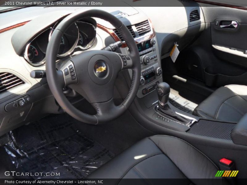 Silver Ice Metallic / Ebony 2011 Chevrolet Malibu LTZ