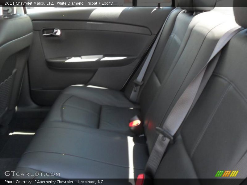 White Diamond Tricoat / Ebony 2011 Chevrolet Malibu LTZ