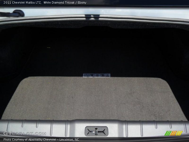 White Diamond Tricoat / Ebony 2011 Chevrolet Malibu LTZ